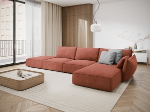 COLTAR DREAPTA 364CM, VANDA 5 LOCURI, DIVERSE CULORI, MATERIAL TEXTIL CHENILLE, ARTIM GROUP COLLECTION - Img 5