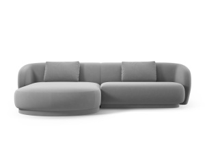 COLTAR ELEGANT 4 LOCURI, CAMDEN, GRI, STANGA, MATERIAL CATIFEA, ARTIM GROUP SELECTION - Img 2