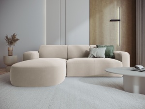 COLTAR ELEGANT STANGA 250CM, JASMIN 4 LOCURI, DIVERSE CULORI, MATERIAL CATIFEA, ARTIM GROUP COLLECTION - Img 7