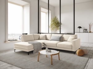 COLTAR ELEGANT STANGA 254CM, VENUS 5 LOCURI, DIVERSE CULORI, MATERIAL CATIFEA, ARTIM GROUP COLLECTION - Img 3