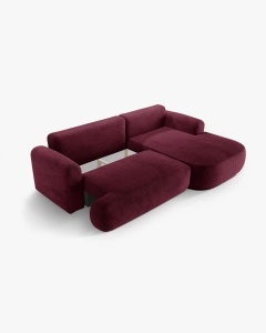 COLTAR EXTENSIBIL ELLA, PE DREAPTA, VISINIU, 271X174 CM, TAPITAT CU TAPITERIE DIN TEXTIL STRUCTURAT SORELLA, MICADONI - Img 4