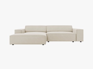 COLTAR JODIE, STANGA, 3 LOCURI, 224 CM, DIVERSE CULORI SI MATERIALE, DESIGN DEOSEBIT - Img 5