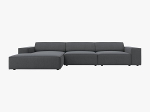 COLTAR JODIE, STANGA, 4 LOCURI, 284 CM, DIVERSE CULORI SI MATERIALE, DESIGN DEOSEBIT - Img 11