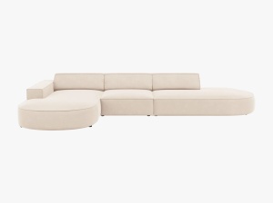 COLTAR JODIE, STANGA, 4 LOCURI, 342 CM, DIVERSE CULORI SI MATERIALE, DESIGN DEOSEBIT - Img 3