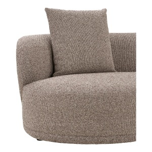 COLTAR KINGSTON 294CM, DIN LEMN SI TEXTIL, DREAPTA, CULOARE MARO, HOUSE NORDIC - Img 5