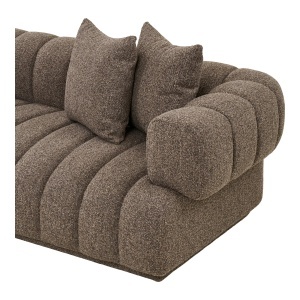 COLTAR LIVING AURORA 300CM, DIN LEMN SI TEXTIL, CULOARE MARO, HOUSE NORDIC - Img 4