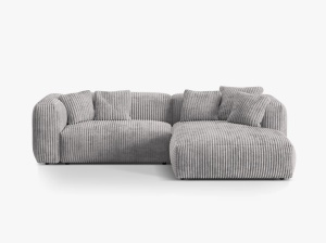 COLTAR MARTINA DREAPTA, 2 LOCURI, 280 CM, DIVERSE CULORI SI MATERIALE, DESIGN DEOSEBIT - Img 14