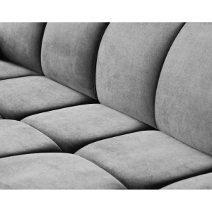 COLTAR MODERN DEOSEBIT, GOMEZ U 330CM, DIN CATIFEA DE CULOARE GRI DESCHIS, CONFORT SPORIT, MARS - Img 5