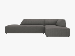 COLTAR MODULAR RUBY, DREAPTA, 4 LOCURI, 273 CM, DIVERSE CULORI SI MATERIALE, DESIGN DEOSEBIT - Img 2