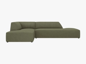 COLTAR MODULAR RUBY, STANGA, 4 LOCURI, 273 CM, DIVERSE CULORI SI MATERIALE, DESIGN DEOSEBIT - Img 6