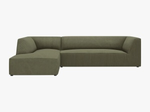 COLTAR MODULAR RUBY, STANGA, 4 LOCURI, 273 CM, DIVERSE CULORI SI MATERIALE, DESIGN DEOSEBIT - Img 6