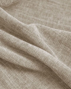 COLTAR PANORAMIC MARTINA, BEJ DESCHIS, 406 CM, STANGA, CU TAPITERIE DIN TEXTIL STRACTURAT BOSTON, MICADONI - Img 4