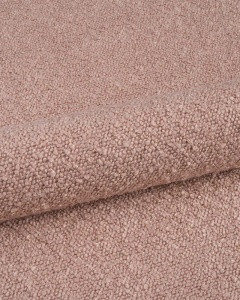 COLTAR PE DREAPTA JODIE, CU 4 LOCURI, 284X162 CM, ADANCIME SCAUN 62 CM, ROZ PUDRAT, TAPITAT CU TAPITERIE DIN TEXTIL BOUCLE BALOO, MICADONI - Img 3