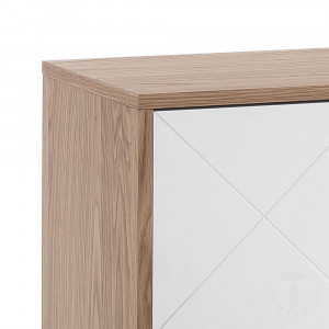 COMODA/BUFET LIVING 176CM, LITTLE DIAMOND, COD 3644, STIL MODERN, REALIZAT DIN MDF SI SUPORT DE METAL - Img 3
