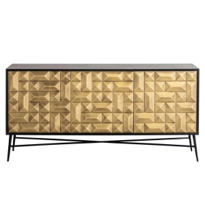 COMODA ELEGANTA, TETRO, AURIU, METAL, LEMN MANGO/MDF, RICHMOND INTERIORS - Img 4
