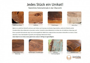 COMODA EXCLUSIVISTA 177CM, SCORPION, LEMN MASIV MANGO, STIL EXCLUSIVIST, ARTIM GROUP SELECTION - Img 7