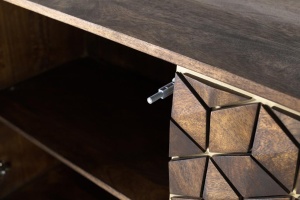 COMODA LIVING 190CM, COD 1695, DIN LEMN DE MANGO SI METAL, ARTIM GROUP SELECTION - Img 6
