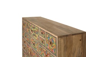 COMODA LIVING, ARTIM 124CM, DIN LEMN DE MANGO, REALIZATA MANUAL, ARTIM GROUP SELECTION - Img 5