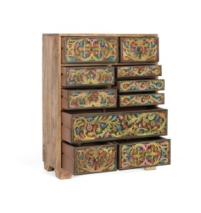 COMODA LIVING/DORMITOR, ARTIM 99CM, DIN LEMN DE MANGO, REALIZATA MANUAL, ARTIM GROUP SELECTION - Img 4
