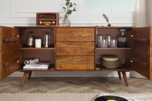 COMODA LIVING, MYSTIC 145CM, LEMN SALCAM, STIL RETRO, ARTIM GROUP SELECTION - Img 6