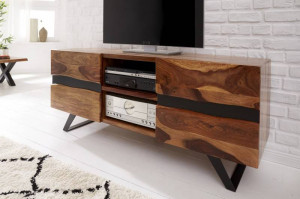 COMODA TV 160CM, DIN LEMN MASIV, AMAZONAS, STIL VINTAGE, ARTIM GROUP SELECTION - Img 2