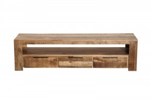COMODA TV 170CM, IRON CRAFT, LEMN MASIV DE MANGO, DESIGN INDUSTRIAL, ARTIM GROUP SELECTION - Img 5