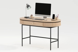 CONSOLA/BIROU, ATELIER 120CM, DIN LEMN DE MANGO SI METAL, ASPECT NATUR, ARTIM GROUP SELECTION - Img 6