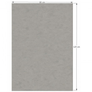 Covor 80x125 cm, gri, FRODO, 0000194657 - Img 4
