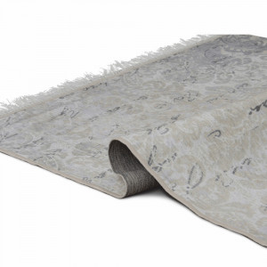 Covor, bej cu model, 80x200, BALIN, 0000193190
