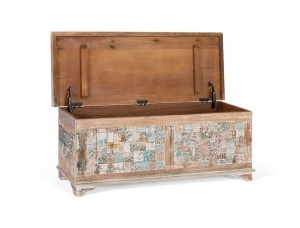 CUFAR DIN LEMN 116CM, LEMN DE MANGO SI METAL, ARTIM GROUP SELECTION - Img 3