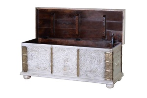 CUFAR DIN LEMN 116CM, LEMN DE MANGO SI METAL, ARTIM GROUP SELECTION - Img 2