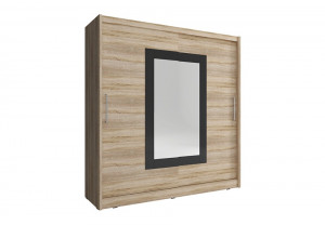 DULAP DORMITOR WIKI II 180 STEJAR SONOMA DESIGN MODERN PSK