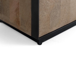 DULAP LIVING, 141CM, FABRICAT DIN LEMN MASIV DE MANGO, STIL RETRO, ARTIM GROUP SELECTION - Img 4
