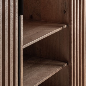 DULAP LIVING GABIA 195CM, DIN LEMN DE MANGO, DESIGN CONTEMPORAN, VICAL HOME - Img 8