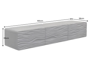 DULAP TV SUSPENDAT, LAGOON 160CM, DIN LEMN MASIV MANGO, NEGRU, ARTIM GROUP SELECTION - Img 2
