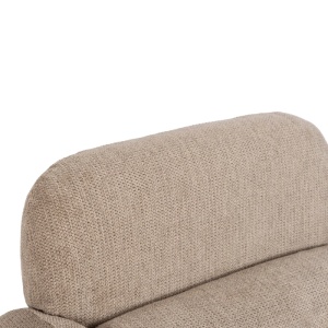 FOTOLIU, ARTIM MEBLE, REALIZAT DIN MATERIAL TEXTIL BEJ SI METAL, STIL MODERN - Img 6