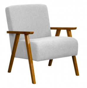 FOTOLIU CONFORTABIL COMFORT, GRI DESHIS/FAG, CONFECTIONAT DIN LEMN SI TEXTIL
