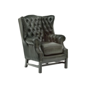 FOTOLIU DE LUX CHESTERFIELD KINGFIELDS, DIN PIELE NATURALA, CULOARE VERDE, ARTIM SELECTION - Img 7