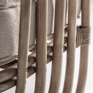 FOTOLIU DEOSEBIT DOUZAINS, DIN LEMN DE ARTAR SI TEXTIL, CULOARE NATUR/BEJ, DESIGN CONTEMPORAN, VICAL HOME - Img 8