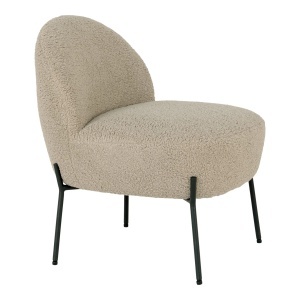 FOTOLIU DINING MERIDA, DIN METAL SI PIELE ECO, CULOARE GRI, HOUSE NORDIC - Img 4