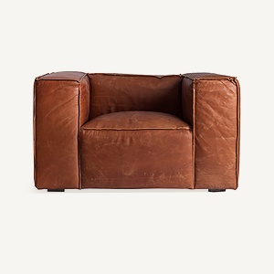 FOTOLIU KURZA 27239, MARO, CONFECTIONAT DIN PIELE DE VACA, LEMN DE PIN SI SPUMA, STIL MODERN