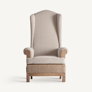 FOTOLIU LIVING ARBAZ, REALIZAT DIN LEMN DE MINDI SI TEXTIL - IN, REALIZAT MANUAL, FINISAJ NATUR, VICAL HOME - Img 2