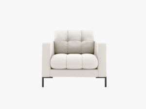 FOTOLIU MAMAIA, BEJ DESCHIS NEVE, CU TAPITERIE DIN TEXTIL FIN, MICADONI