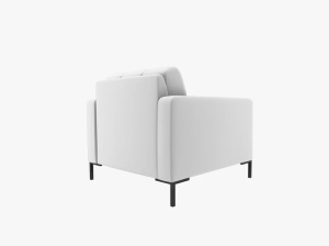 FOTOLIU MAMAIA GRI DESCHIS NEVE, CU TAPITERIE DIN TEXTIL FIN, MICADONI - Img 3