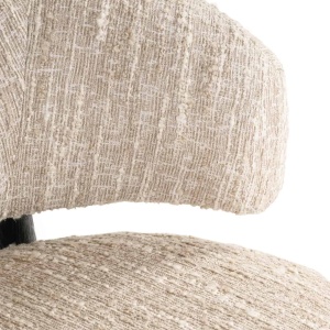 FOTOLIU ORNELLA ANGORA, 214210, BEJ, CONFECTIONAT DIN PAL, SPUMA, LEMN DE PIN SI 100% POLIESTER, STIL MODERN - Img 4