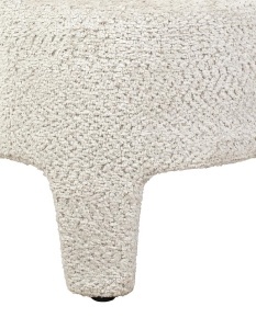 FOTOLIU OSCAR BEJ, CONFECTIONAT DIN TEXTIL CHENILLE SI METAL, STIL MODERN - Img 6