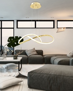 Lampa APP394-CP Gold - Img 4
