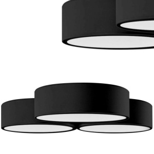 LAMPĂ APP878-C Triple Black 3x40cm - Img 3