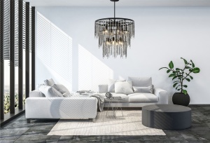 Lampa Cristal APP1314-CP Black - Img 4