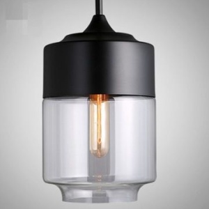 Lampa DE TAVAN SUSPENDABILA din sticla Zenit C Black - Img 2